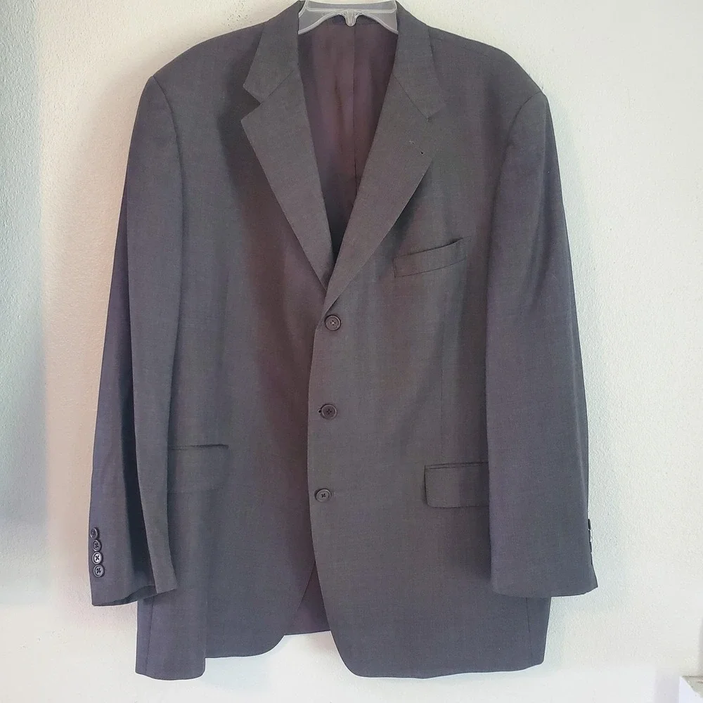 Daniel Cremieux Blazer Mens 48R Wool Loro Piana Italy Sport Coat Classic Suit Ja